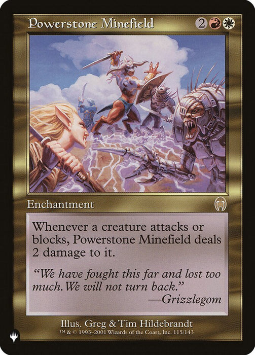 Powerstone Minefield - Retro Frame