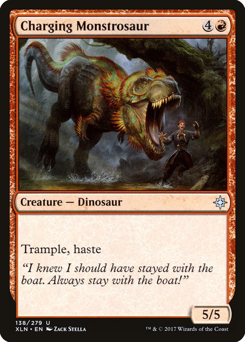 Charging Monstrosaur  (Foil)