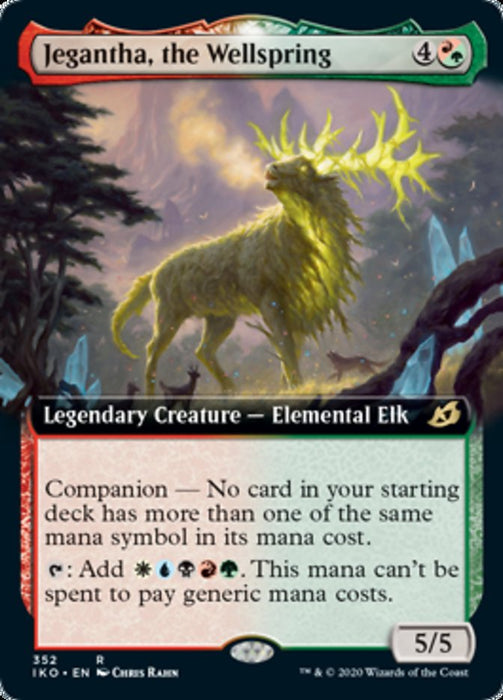 Jegantha, the Wellspring  - Companion - Legendary - Extended Art