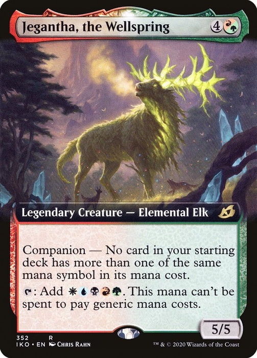 Jegantha, the Wellspring  - Companion - Legendary - Extended Art (Foil)