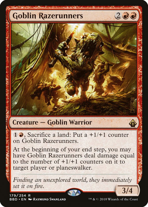 Goblin Razerunners  (Foil)