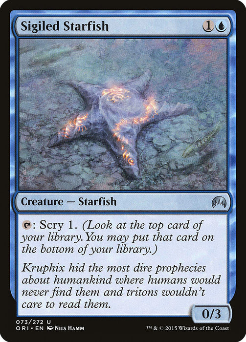 Sigiled Starfish  (Foil)