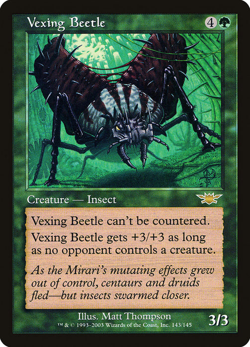 Vexing Beetle  (Foil)