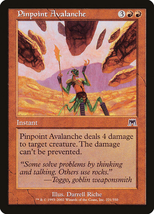 Pinpoint Avalanche  (Foil)