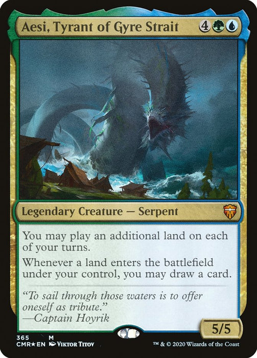 Aesi, Tyrant of Gyre Strait  - Legendary (Foil)