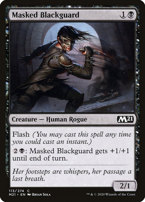 Masked Blackguard  (Foil)