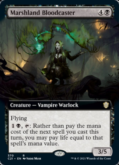 Marshland Bloodcaster  - Extended Art