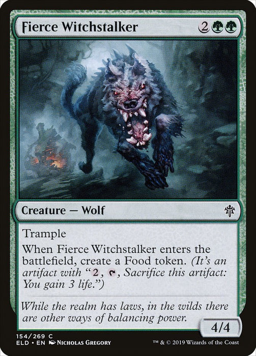 Fierce Witchstalker  (Foil)