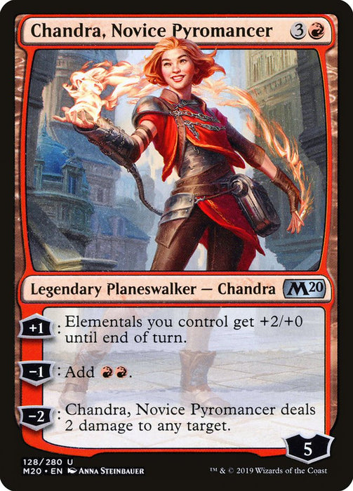 Chandra, Novice Pyromancer  (Foil)