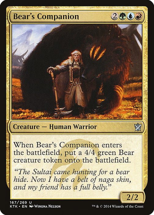 Bear's Companion  (Foil)