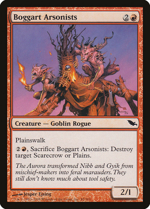 Boggart Arsonists  (Foil)