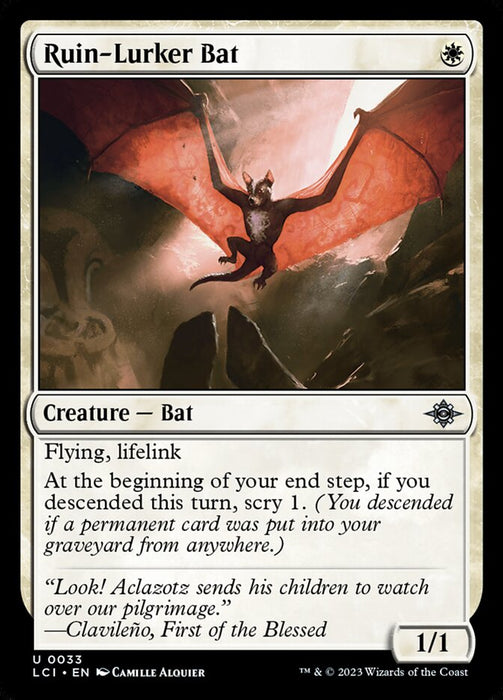 Ruin-Lurker Bat (Foil)