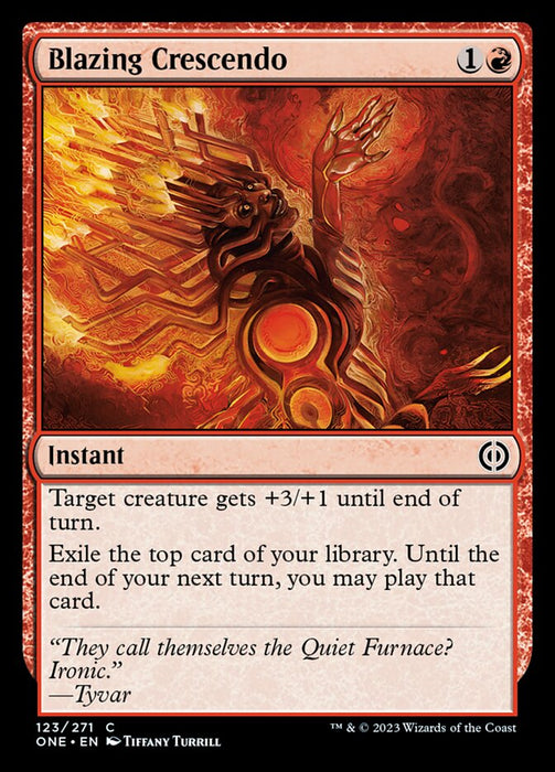 Blazing Crescendo (Foil)