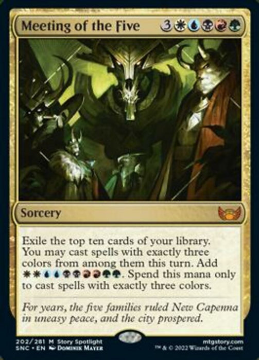 Meeting of the Five  (Foil)