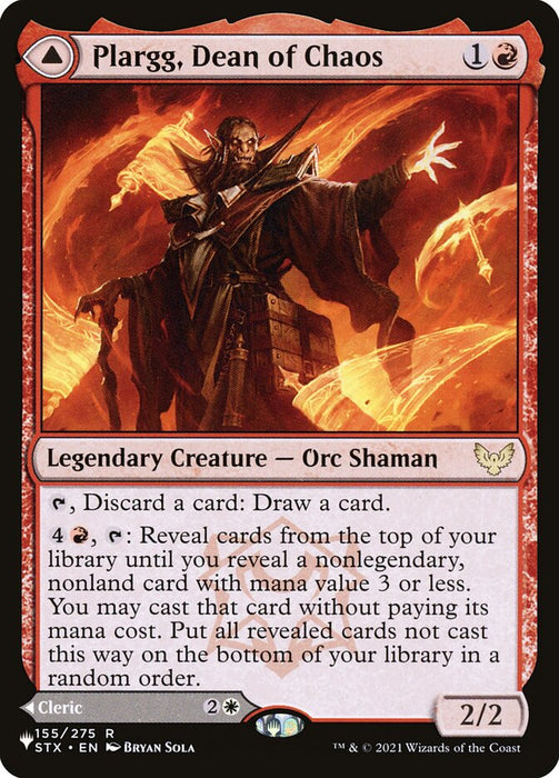 Plargg, Dean of Chaos // Augusta, Dean of Order - Legendary