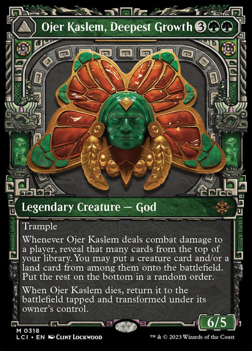 Ojer Kaslem, Deepest Growth // Temple of Cultivation - Showcase- Legendary