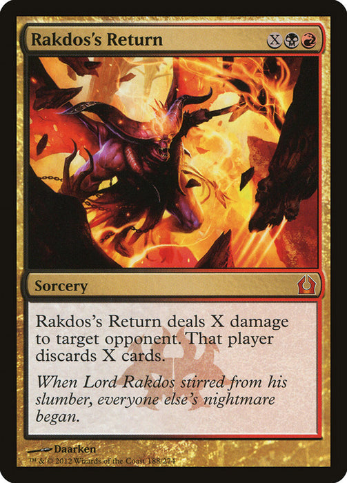 Rakdos's Return  (Foil)