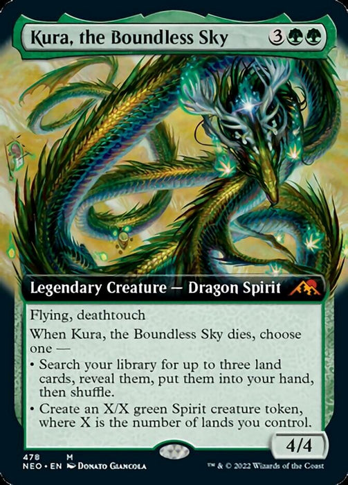 Kura, the Boundless Sky  - Legendary - Extended Art