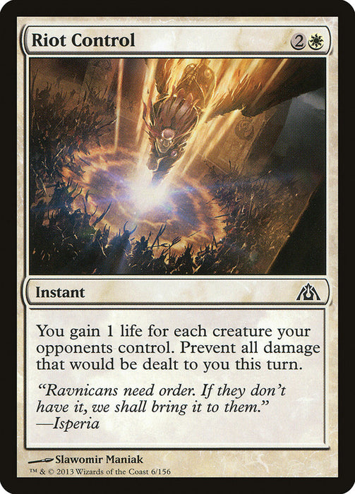 Riot Control  (Foil)