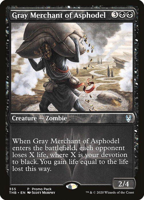 Gray Merchant of Asphodel  - Inverted (Foil)