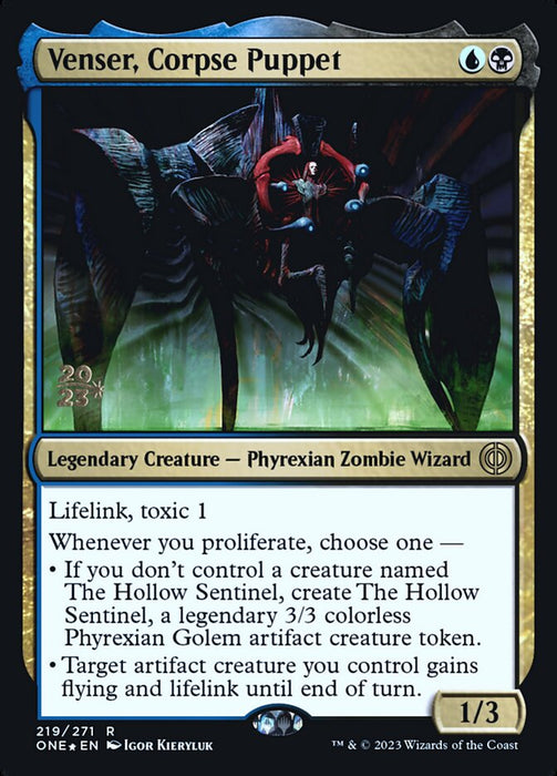 Venser, Corpse Puppet - Legendary (Foil)