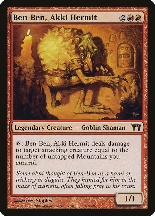 Ben-Ben, Akki Hermit  (Foil)
