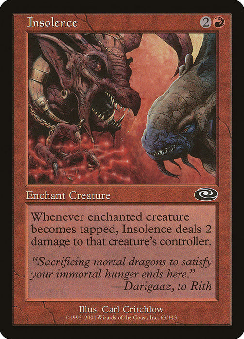 Insolence  (Foil)