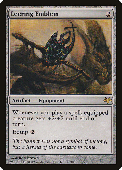 Leering Emblem  (Foil)