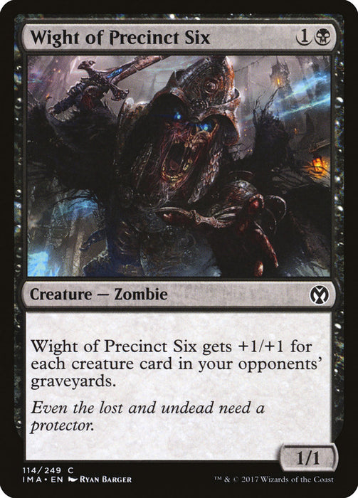 Wight of Precinct Six  (Foil)