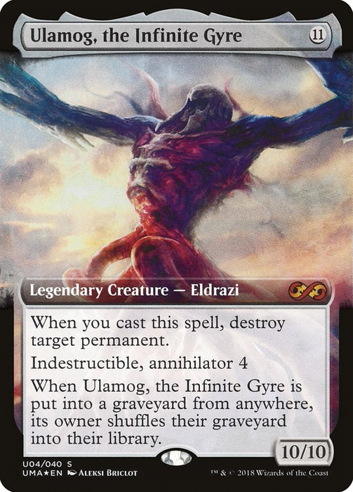 Ulamog, the Infinite Gyre  - Extended Art - Legendary (Foil)