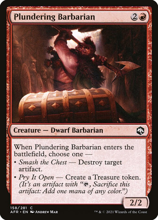 Plundering Barbarian  (Foil)