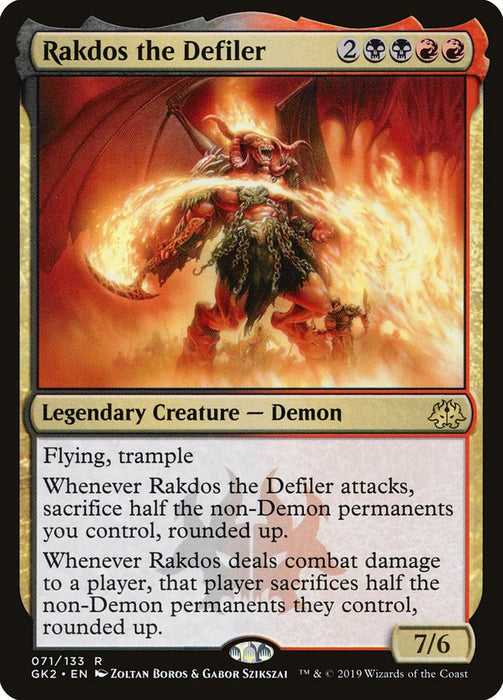 Rakdos the Defiler - Legendary