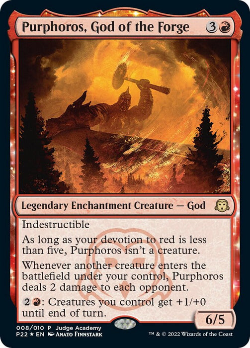 Purphoros, God of the Forge - Legendary (Foil)