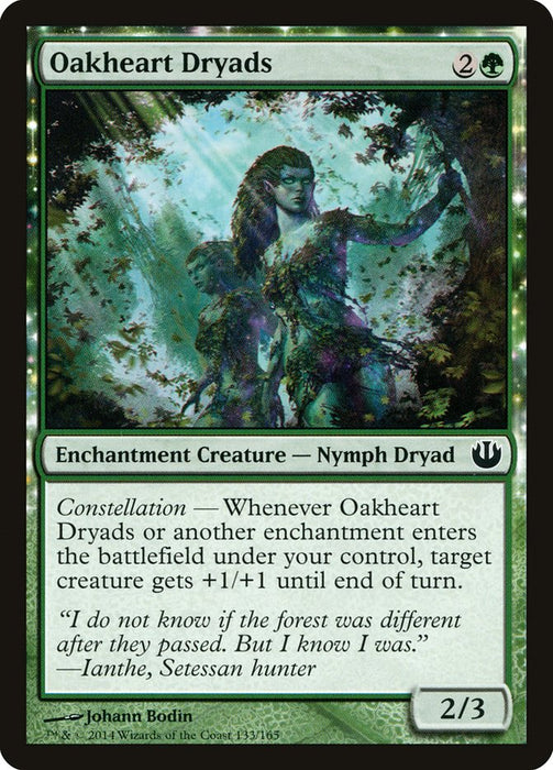 Oakheart Dryads  - Nyxtouched (Foil)
