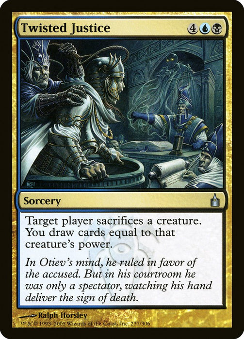 Twisted Justice  (Foil)