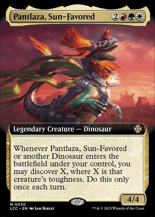 Pantlaza, Sun-Favored - Legendary- Extended Art