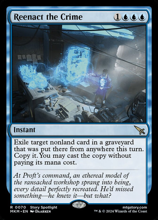 Reenact the Crime (Foil)