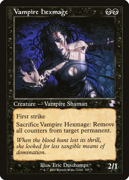 Vampire Hexmage - Retro Frame