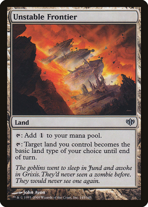 Unstable Frontier  (Foil)