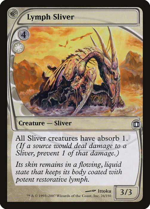 Lymph Sliver  (Foil)