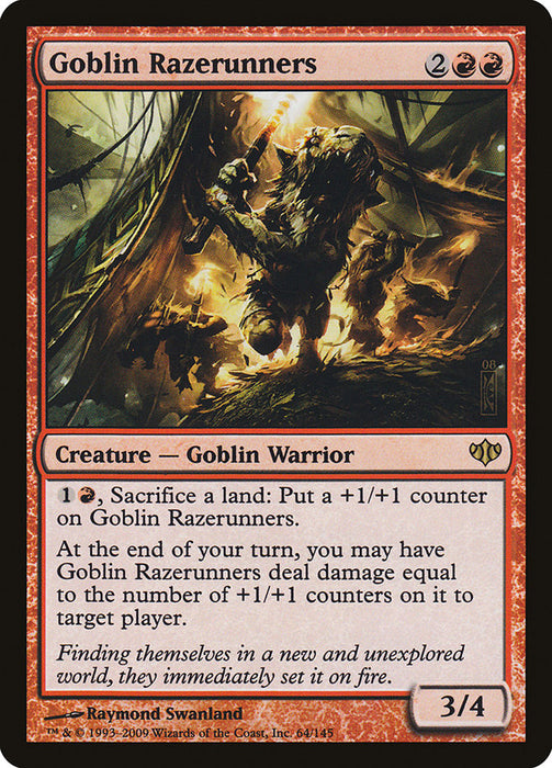 Goblin Razerunners  (Foil)