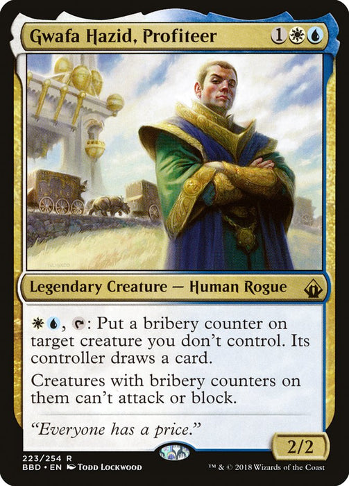 Gwafa Hazid, Profiteer  - Legendary (Foil)