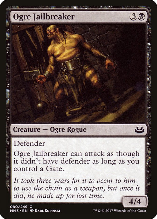 Ogre Jailbreaker  (Foil)