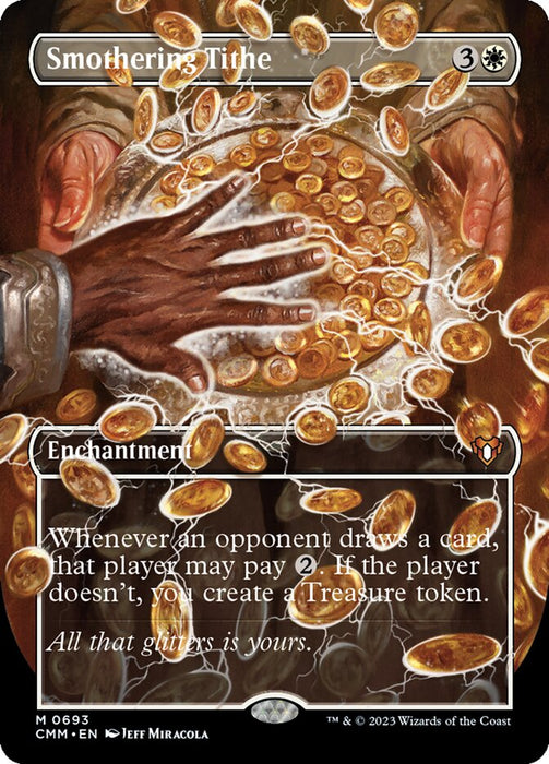 Smothering Tithe - Borderless - Inverted (Foil)