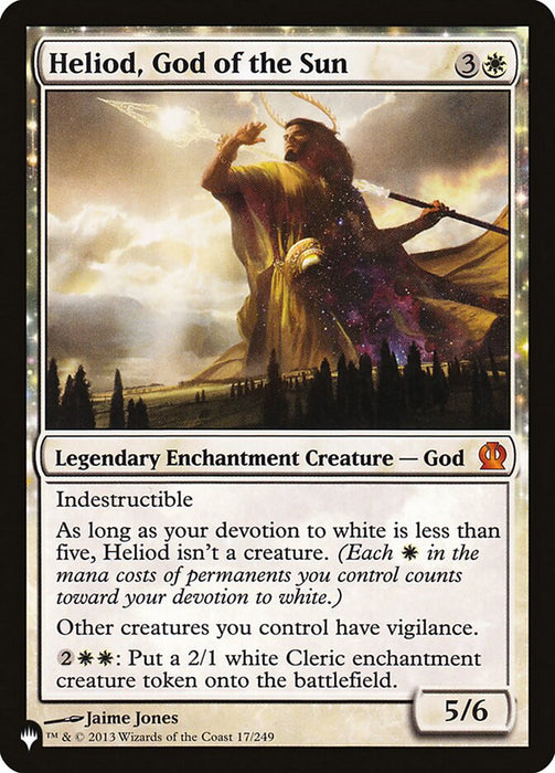 Heliod, God of the Sun - Nyxtouched