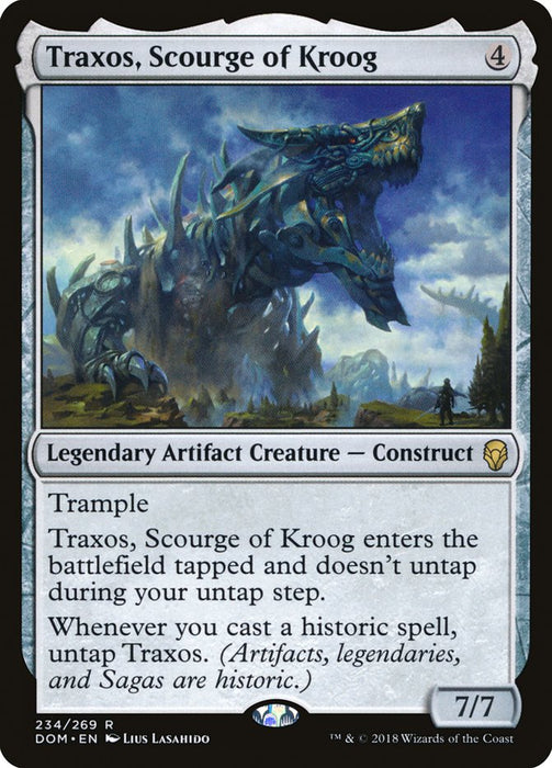 Traxos, Scourge of Kroog  - Legendary (Foil)