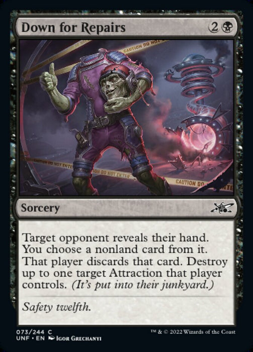 Down for Repairs (Foil)