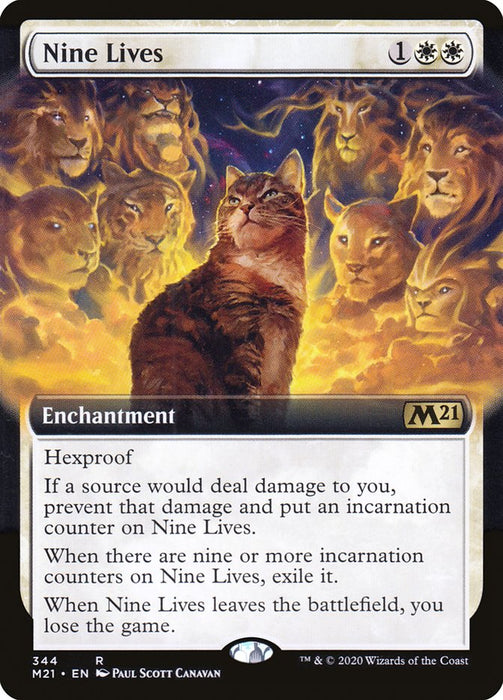 Nine Lives  - Extended Art (Foil)