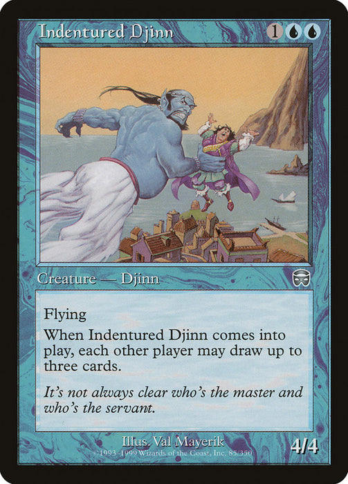Indentured Djinn  (Foil)