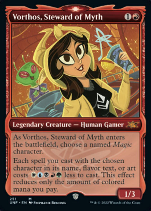 Vorthos, Steward of Myth - Showcase- Legendary